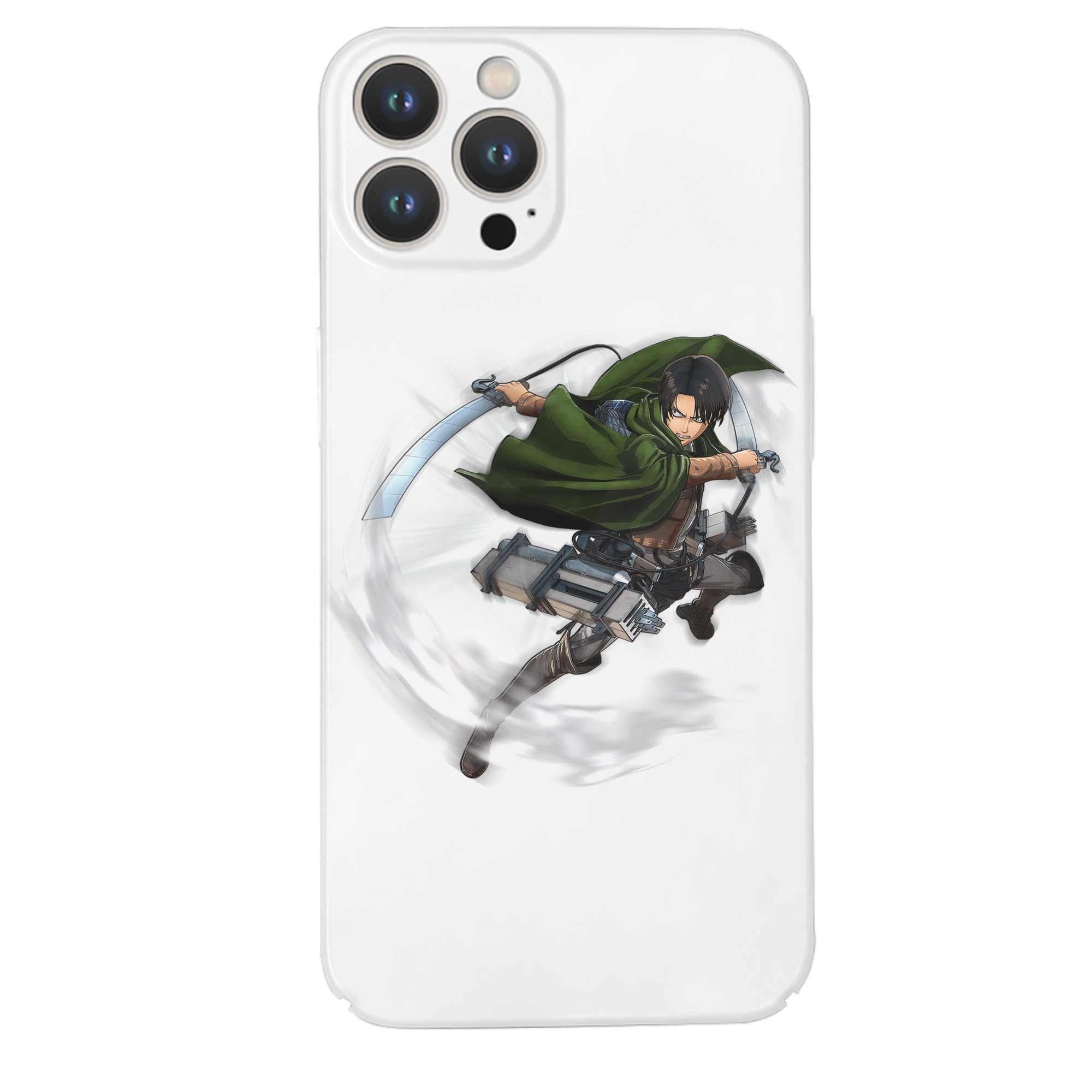 （画像用） 進撃の巨人 リヴァイ·アッカーマン Attack on Titan Levi Ackerman 【iPhone 14シリーズ対応】ハードケース